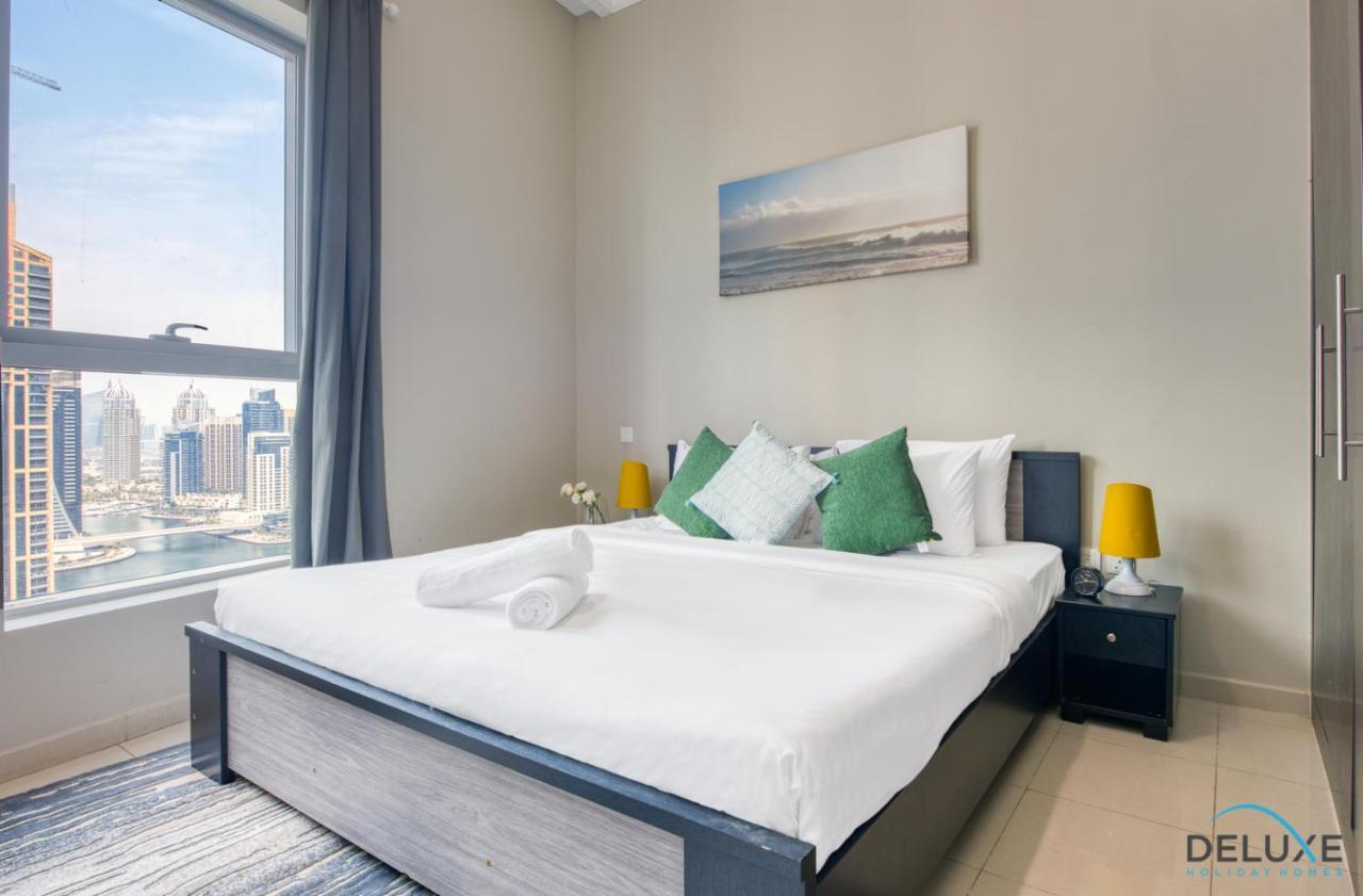 Overlooking Marina Canal 1Br Close To Mall, Promenade & Beach, Bay Central 1, Dubai Marina By Deluxe Holiday Homes Dubaj Kültér fotó